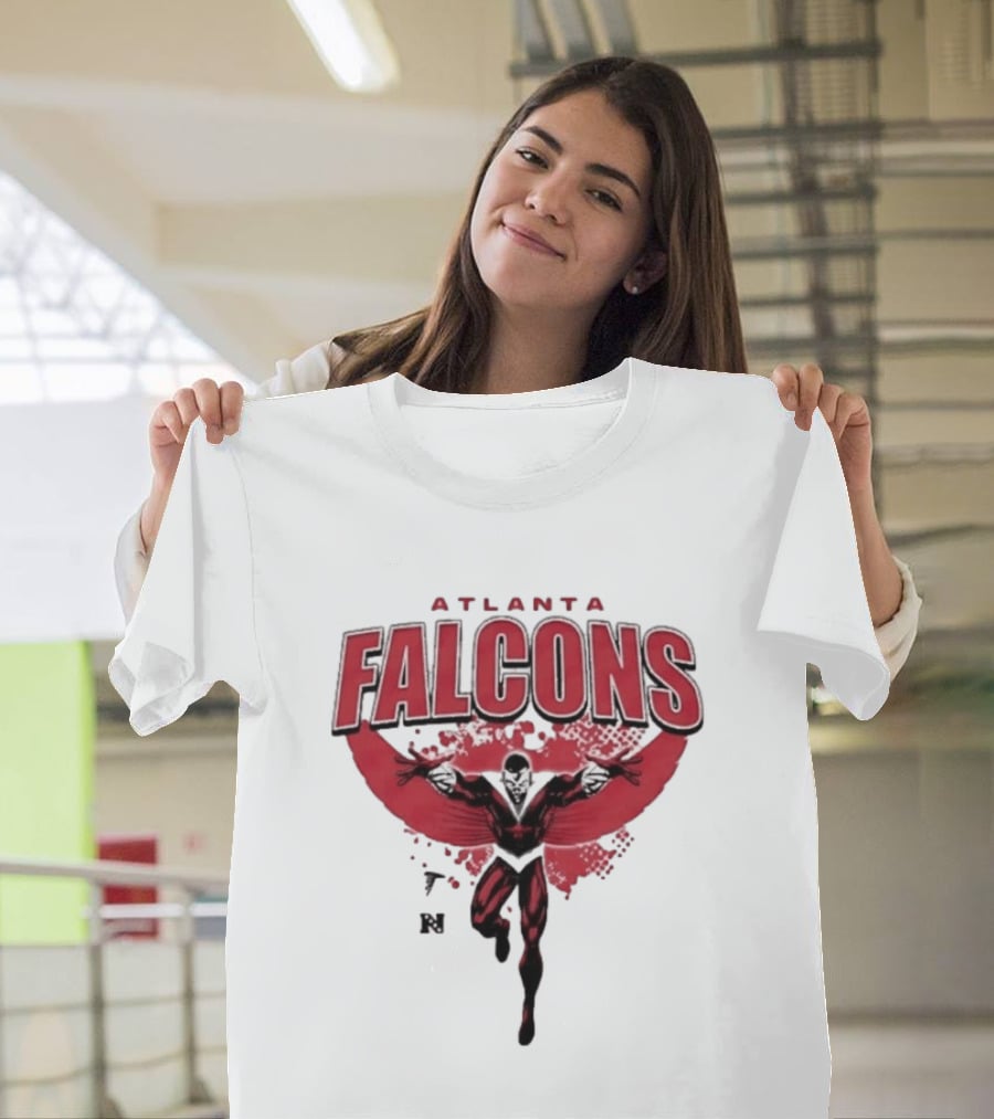 Atlanta Falcons Superhero T-Shirt