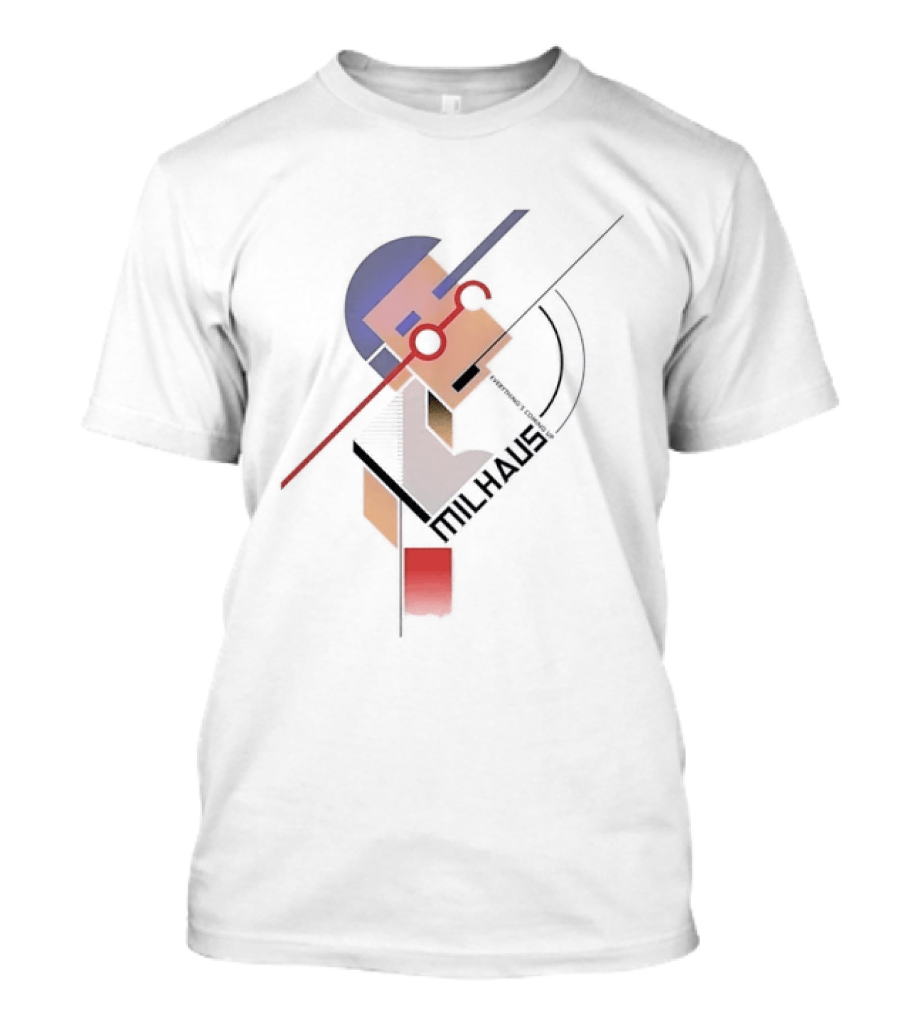 Everything's Coming Up Milhaus Milhouse Van Houten Abstract Geometric T-Shirt