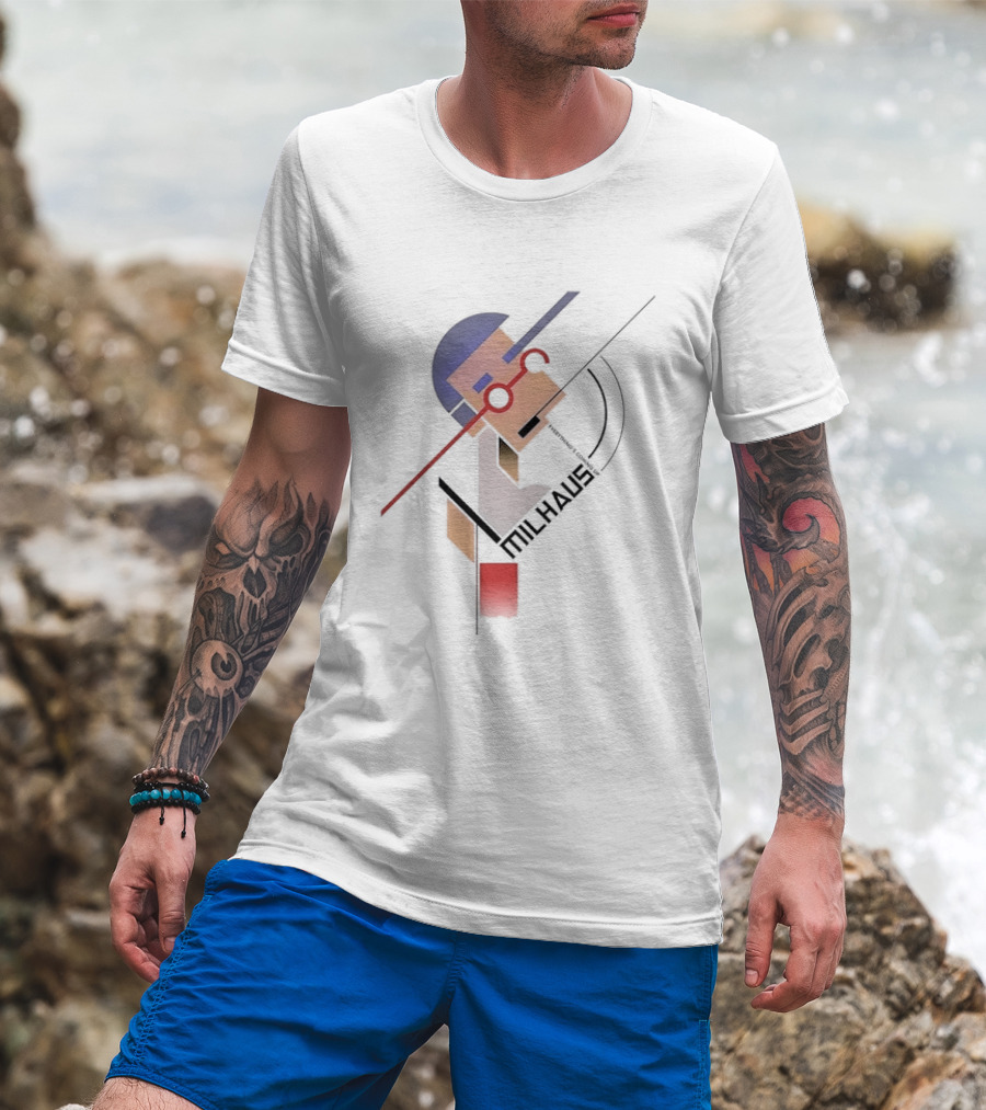 Everything's Coming Up Milhaus Milhouse Van Houten Abstract Geometric T-Shirt