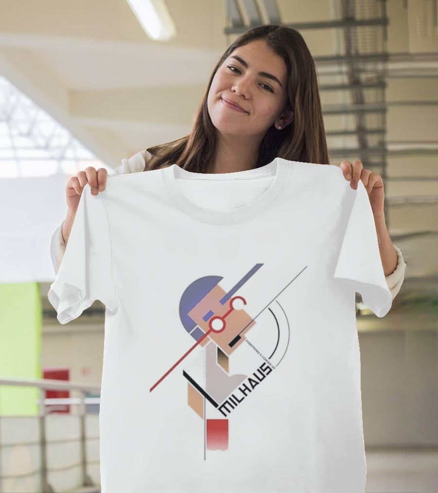 Everything's Coming Up Milhaus Milhouse Van Houten Abstract Geometric T-Shirt