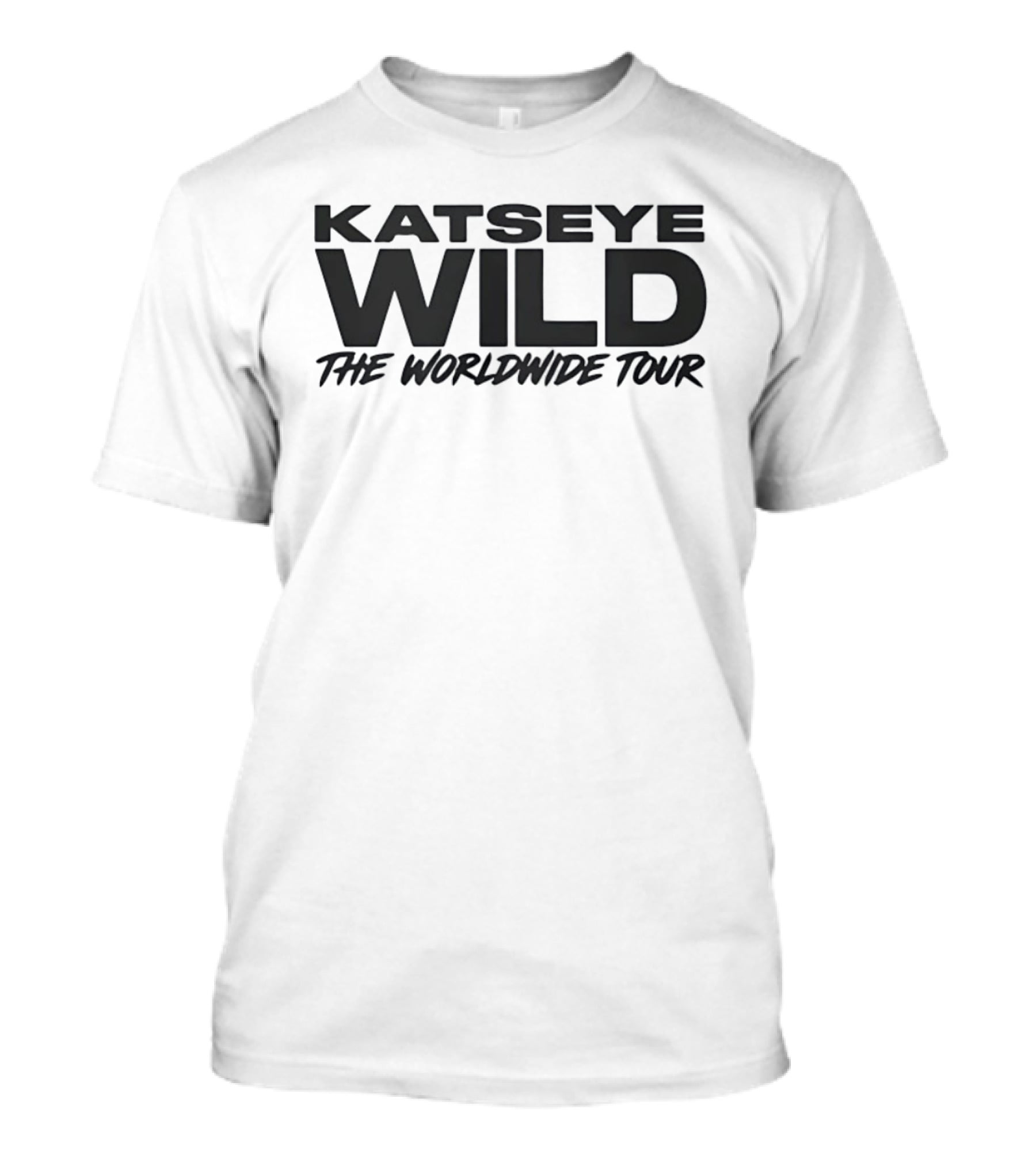 Katseye Wild The Worldwide Tour K Pop Girl Group Merchandise T-Shirt