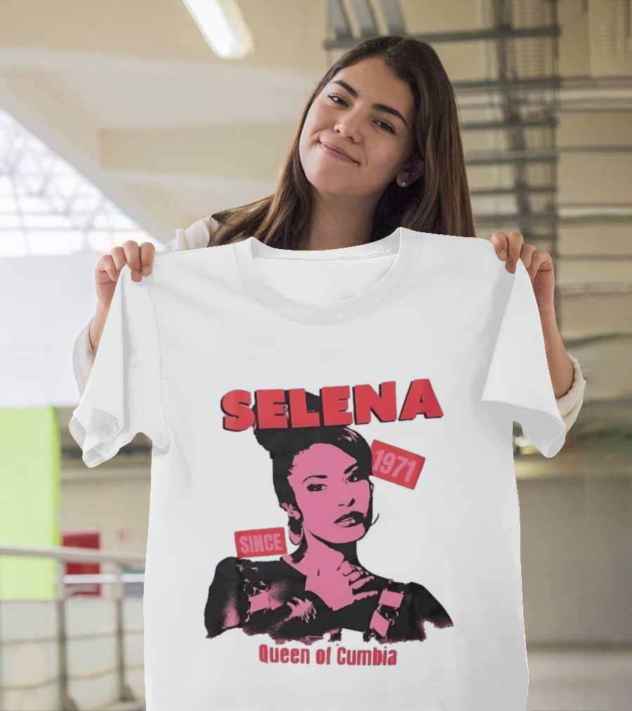 Selena 1971 Queen Of Cumbia Since Tejano Music Legend T-Shirt