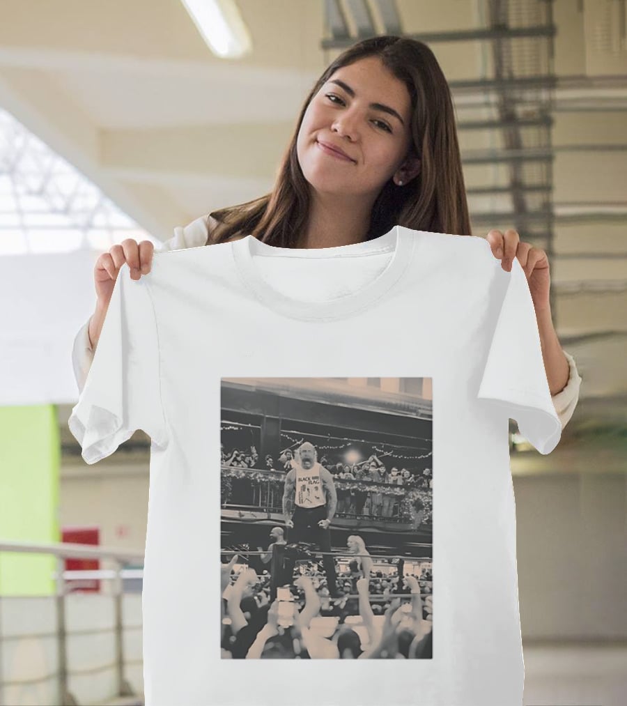 The Butcher Andy Williams Black Flag At TID The Season Photo Wrestling Event T-Shirt