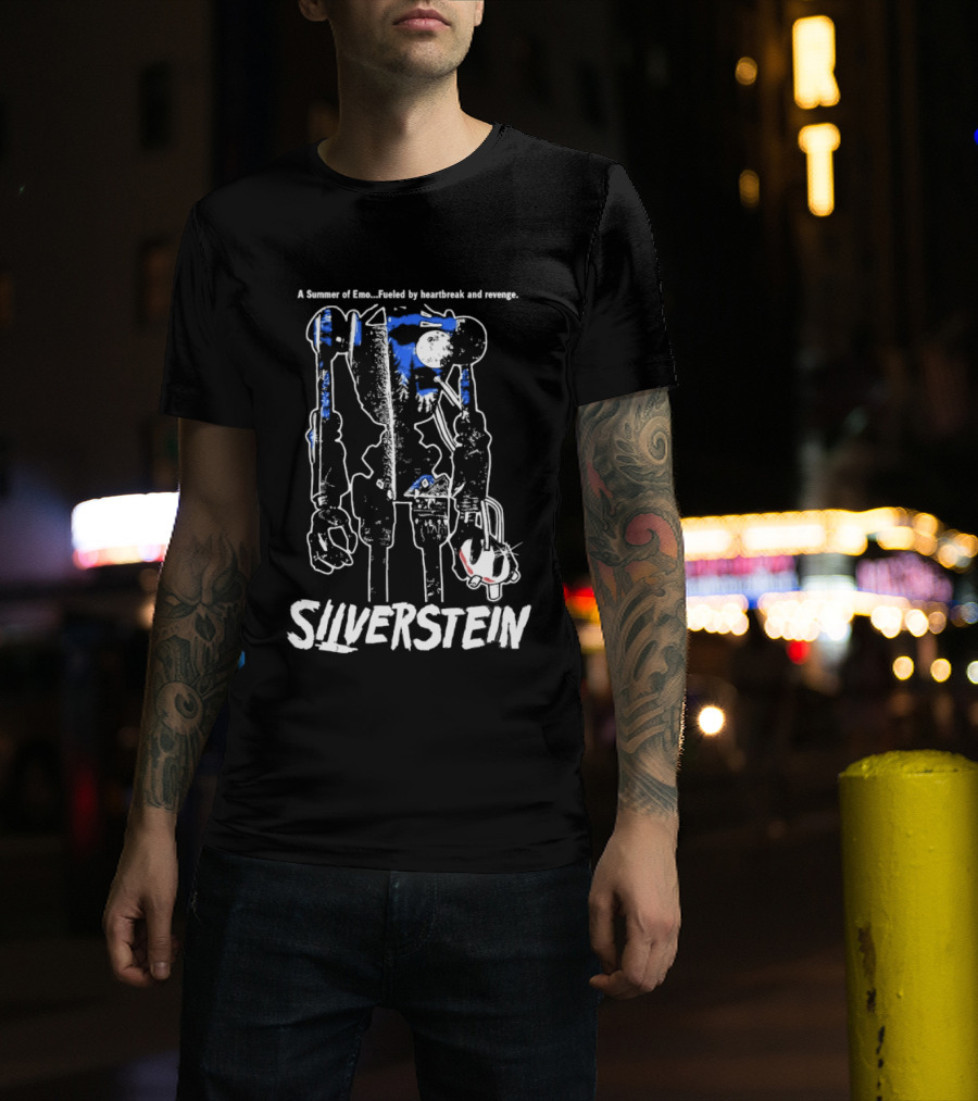 Silverstein A Summer Of Emo Fueled By Heartbreak And Revenge Robot T-Shirt
