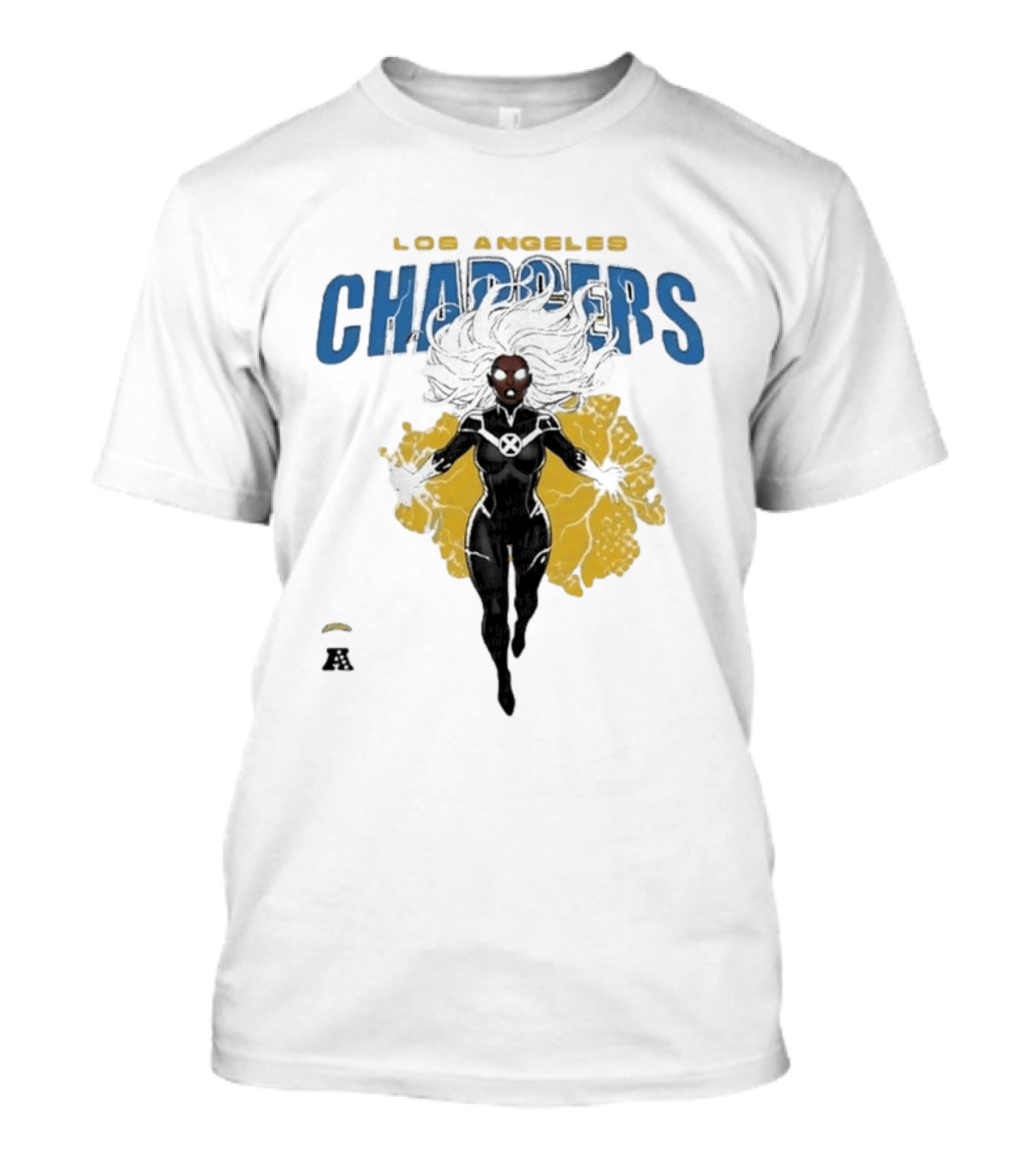 Los Angeles Chargers Storm X Men Marvel T-Shirt