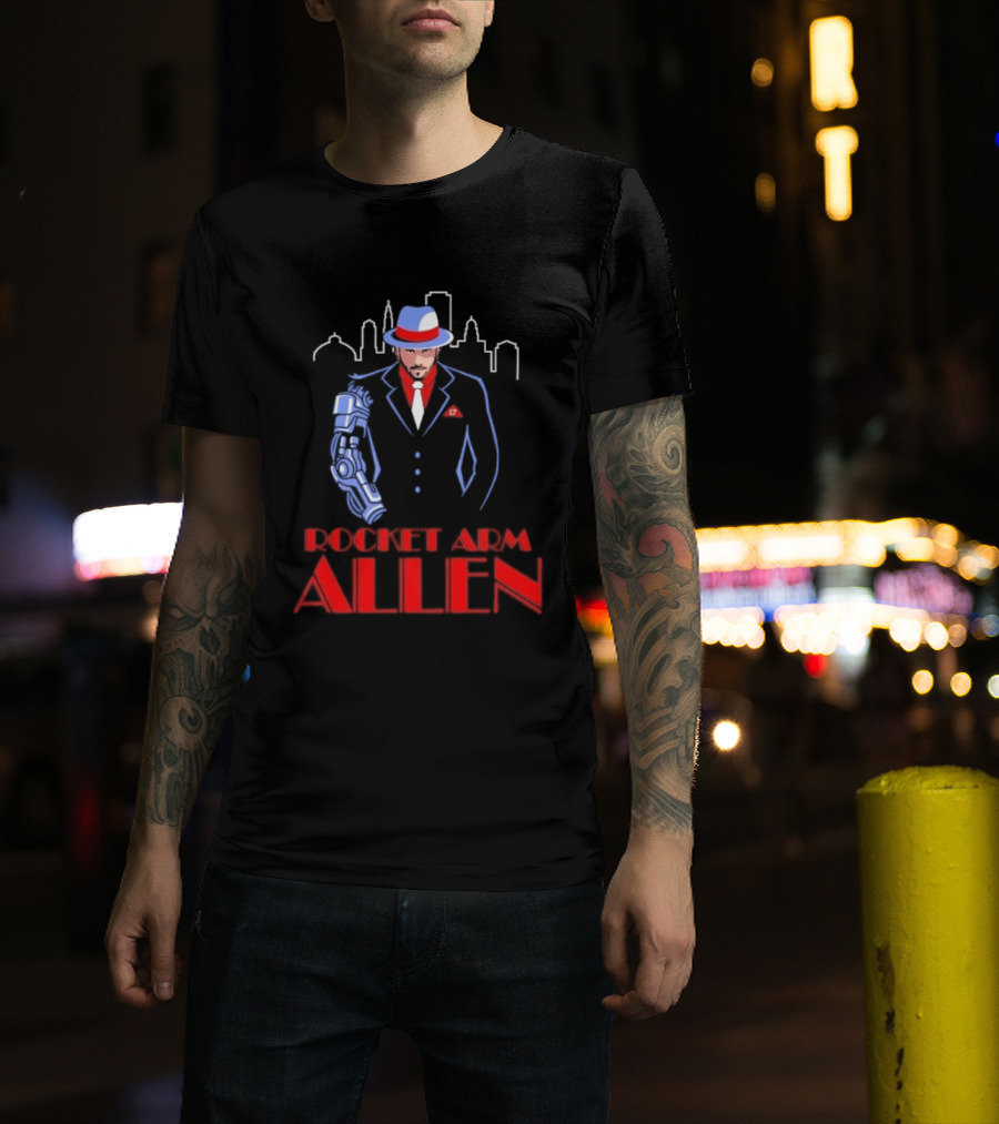 Josh Allen Rocket Arm Allen Buffalo Bills T-Shirt