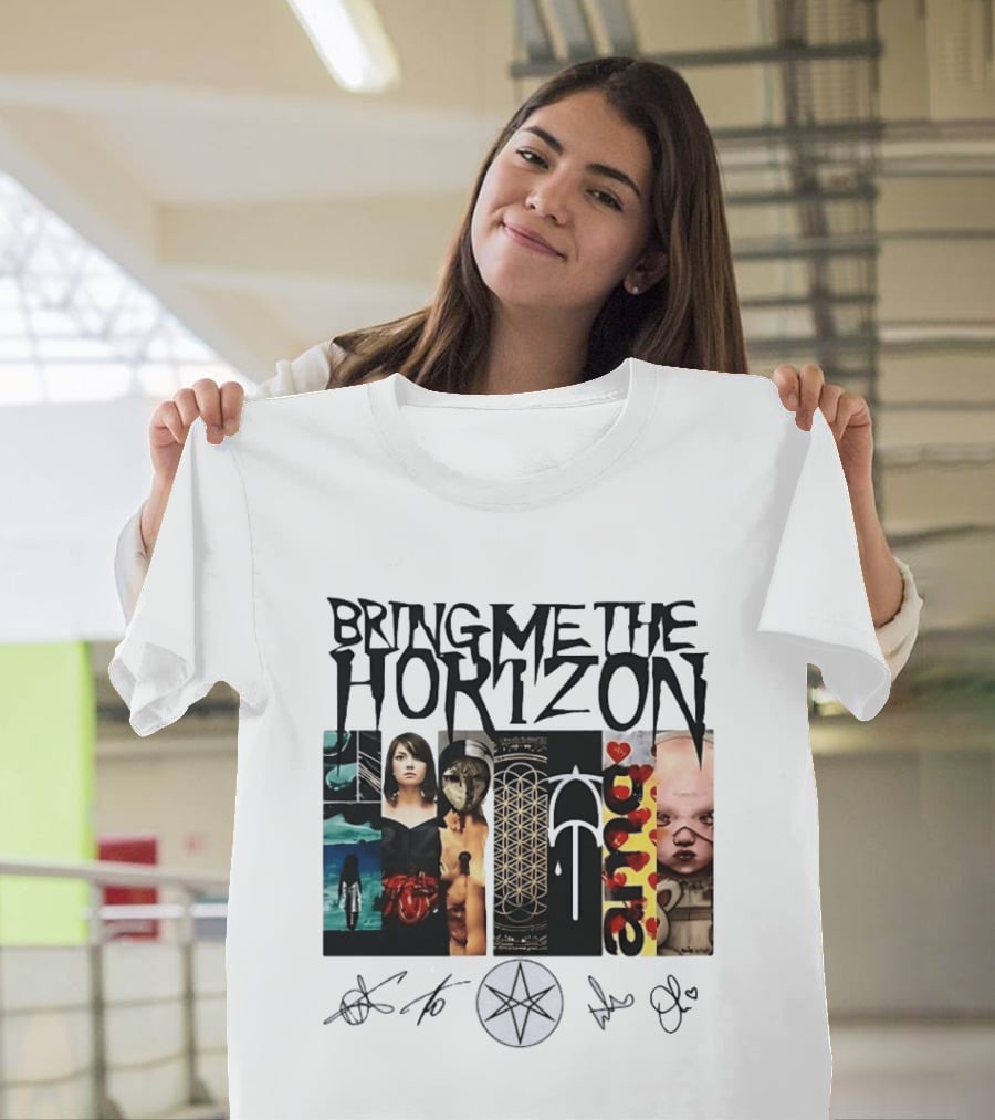 Bring Me The Horizon BMTH Amo Album Art Collage T-Shirt