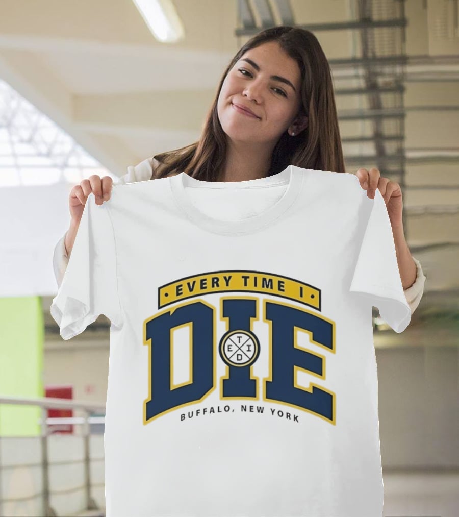 Every Time I Die Buffalo New York ETID DIE Hardcore Band T-Shirt