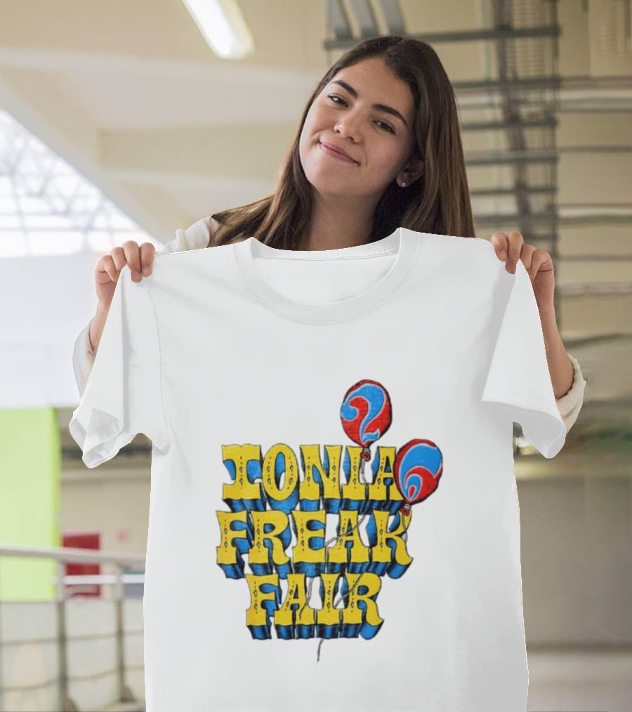 Ionia Freak Fair Colorful Balloon T-Shirt