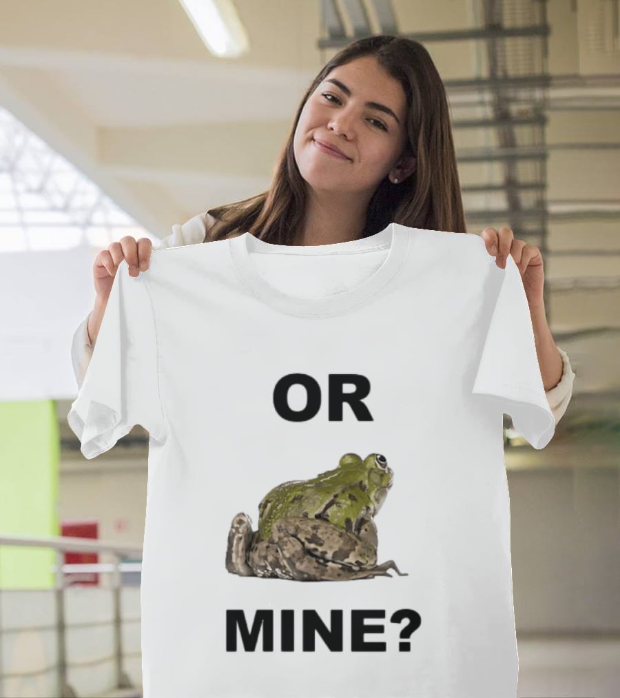 Or Mine Frog Amphibian Nature Wildlife T-Shirt