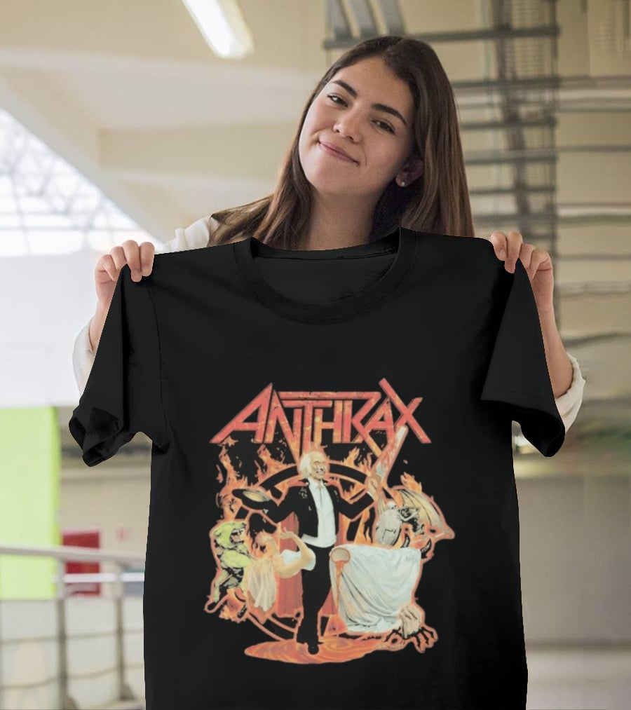 Anthrax North America 2026 Tour Cursum Perficio Fiery Album T-Shirt