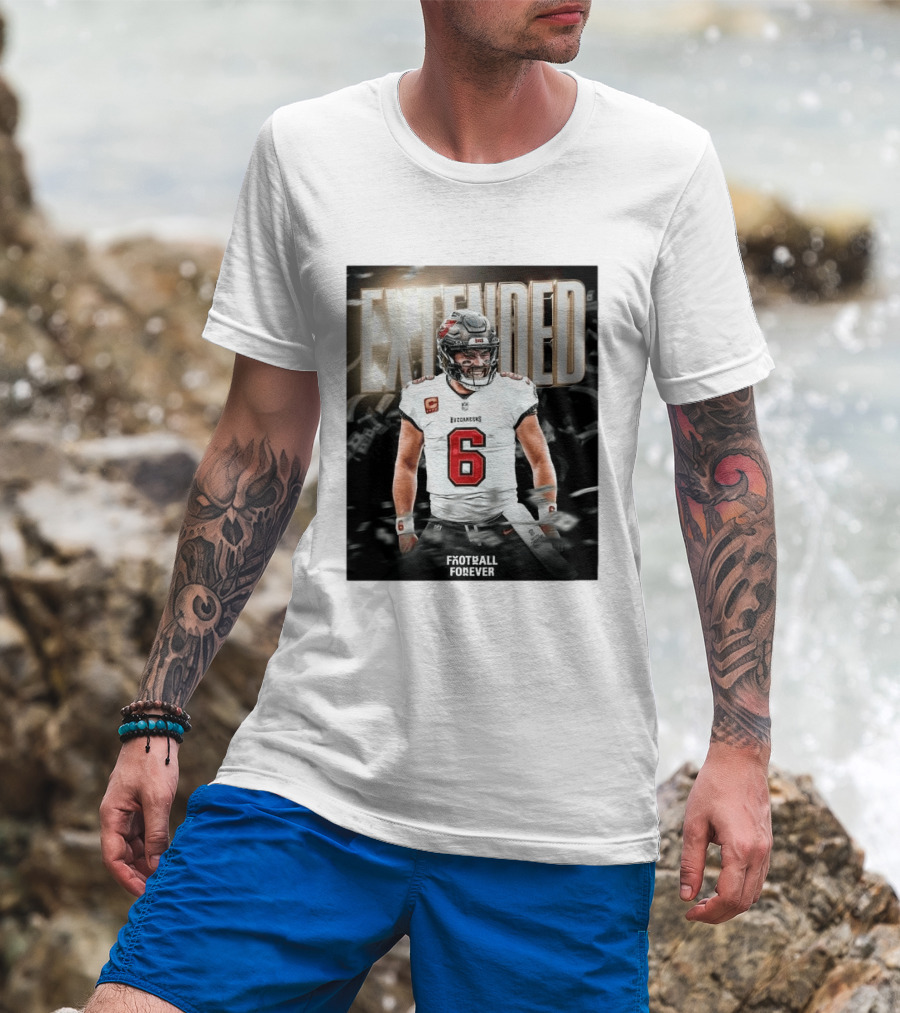 Extended Baker Mayfield Tampa Bay Football Forever T-Shirt