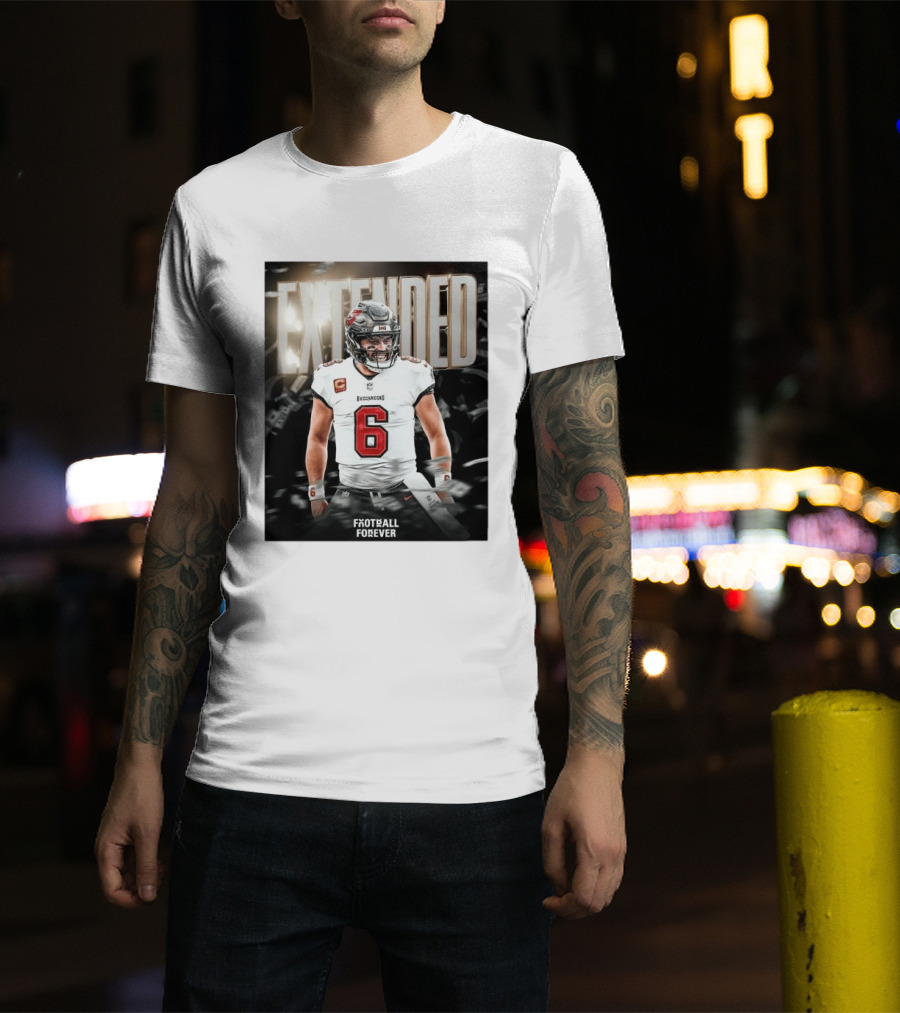 Extended Baker Mayfield Tampa Bay Football Forever T-Shirt