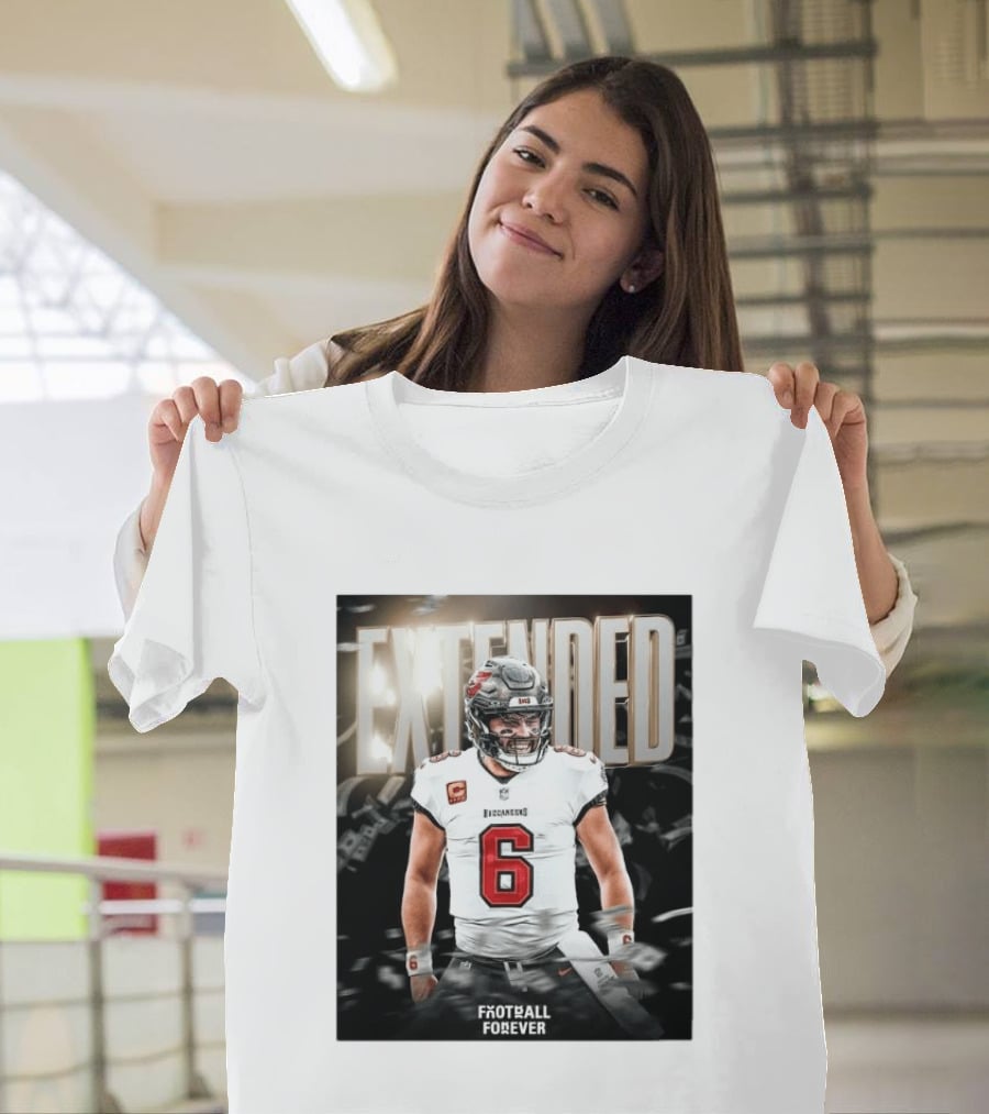 Extended Baker Mayfield Tampa Bay Football Forever T-Shirt