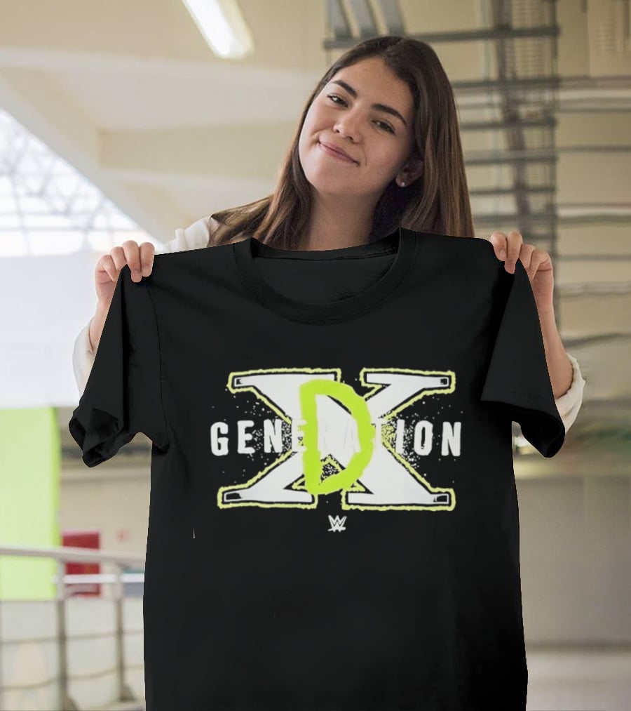 WWE D Generation X DX Generation Wrestling Attitude Era T-Shirt