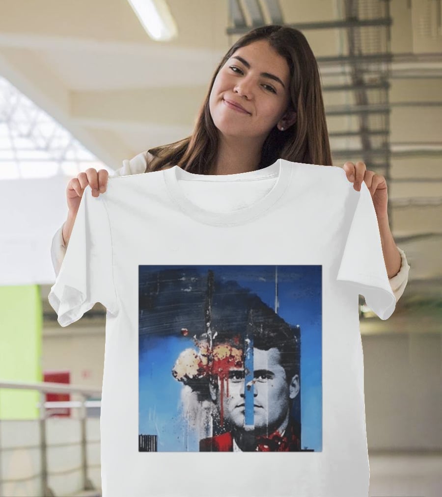 Charlie Kirk September 11 Twin Towers Collage T-Shirt