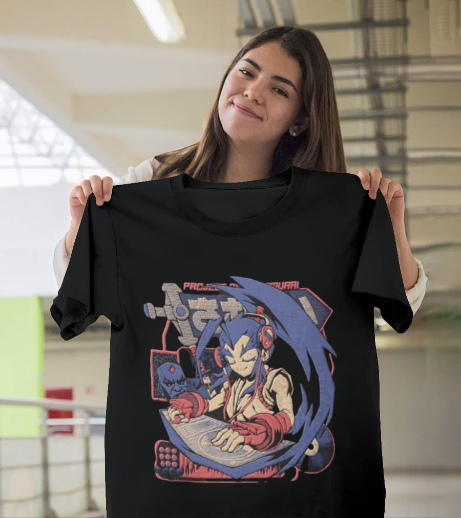 Yoshimitsu Project Soul Samurai DJ Scene Anime T-Shirt