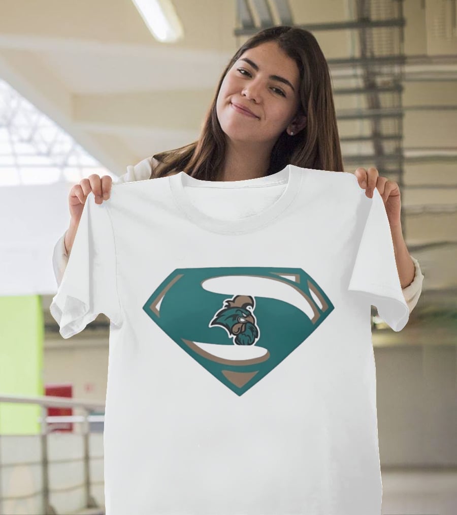 Coastal Carolina Chanticleers Superman T-Shirt