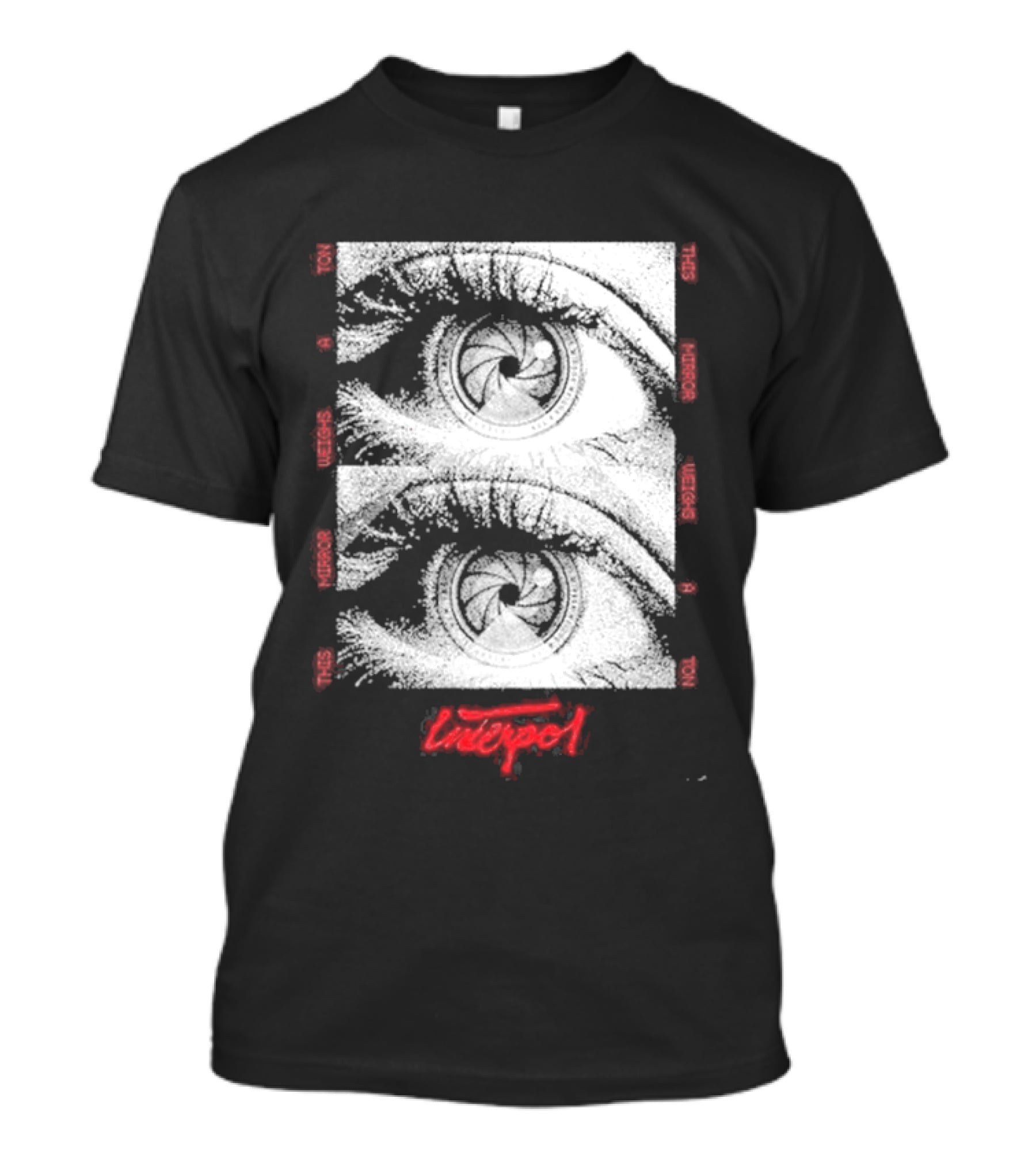Shepard Fairey Obey Giant Interpol This Mirror Weighs A Ton T-Shirt