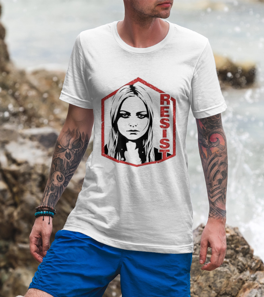 Resist Activism Protest Distressed T-Shirt