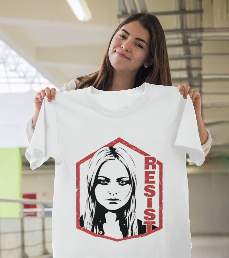 Resist Activism Protest Distressed T-Shirt