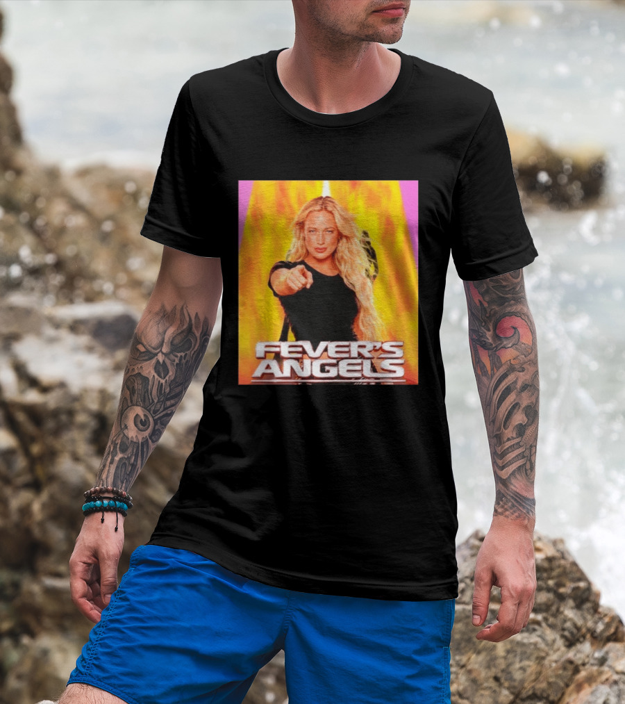 Fever's Angels Full Throttle Action Star Sophie Cunningham T-Shirt