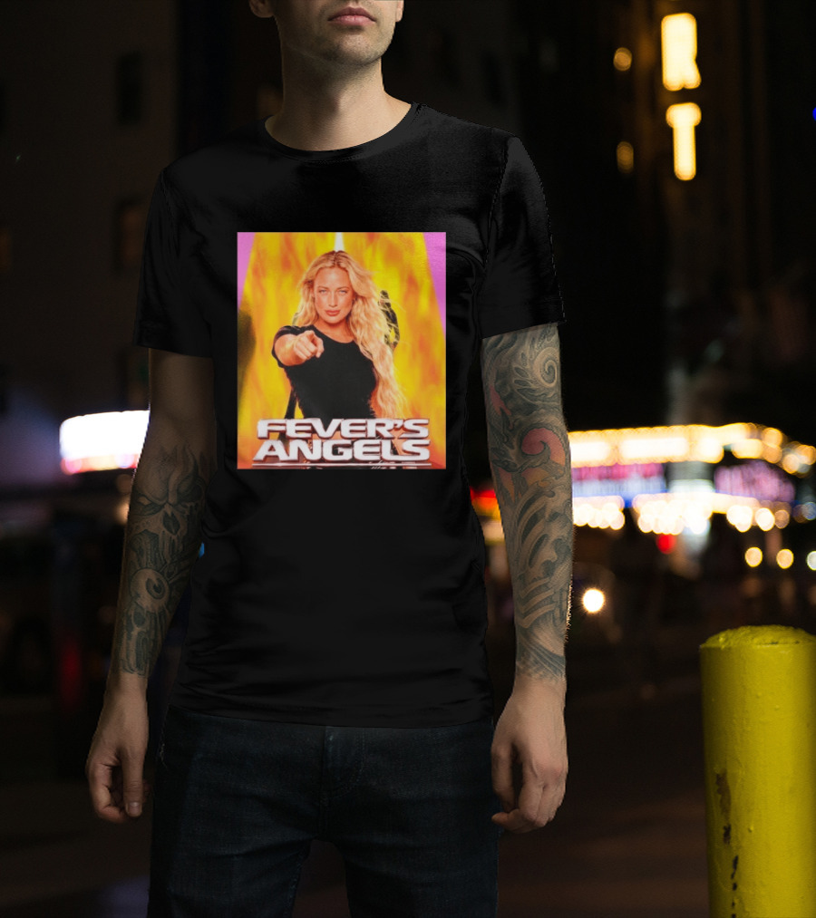 Fever's Angels Full Throttle Action Star Sophie Cunningham T-Shirt
