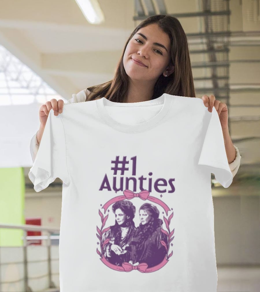 #1 Aunties Practical Magic Aunt Frances And Aunt Jet T-Shirt
