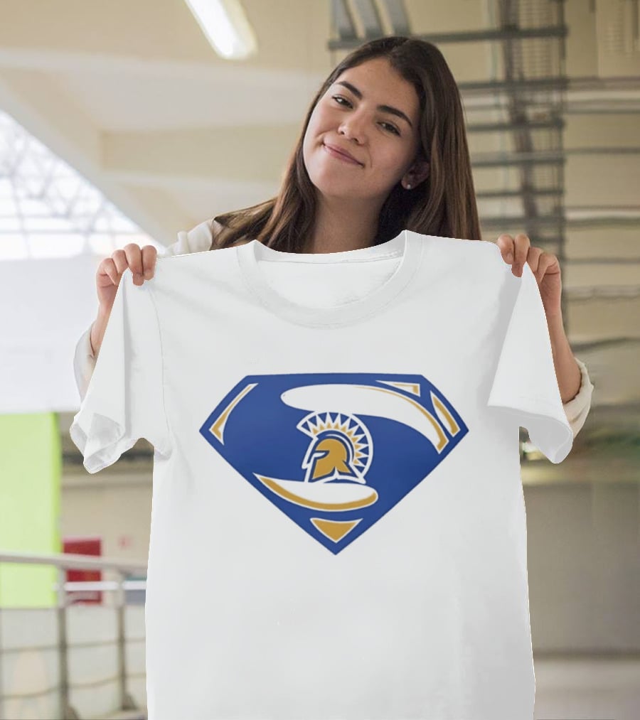 San Jose State Spartans Superman NCAA T-Shirt