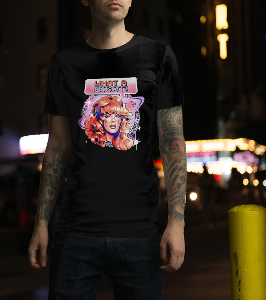 Natasha Lyonne What A Bigot Retro Comic T-Shirt
