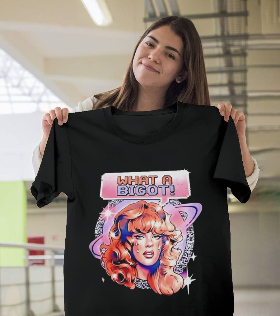 Natasha Lyonne What A Bigot Retro Comic T-Shirt