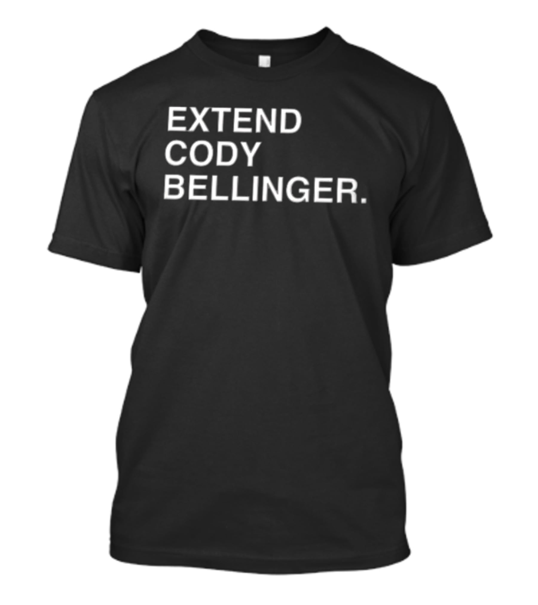 Extend Cody Bellinger Chicago Cubs Fan Message T-Shirt
