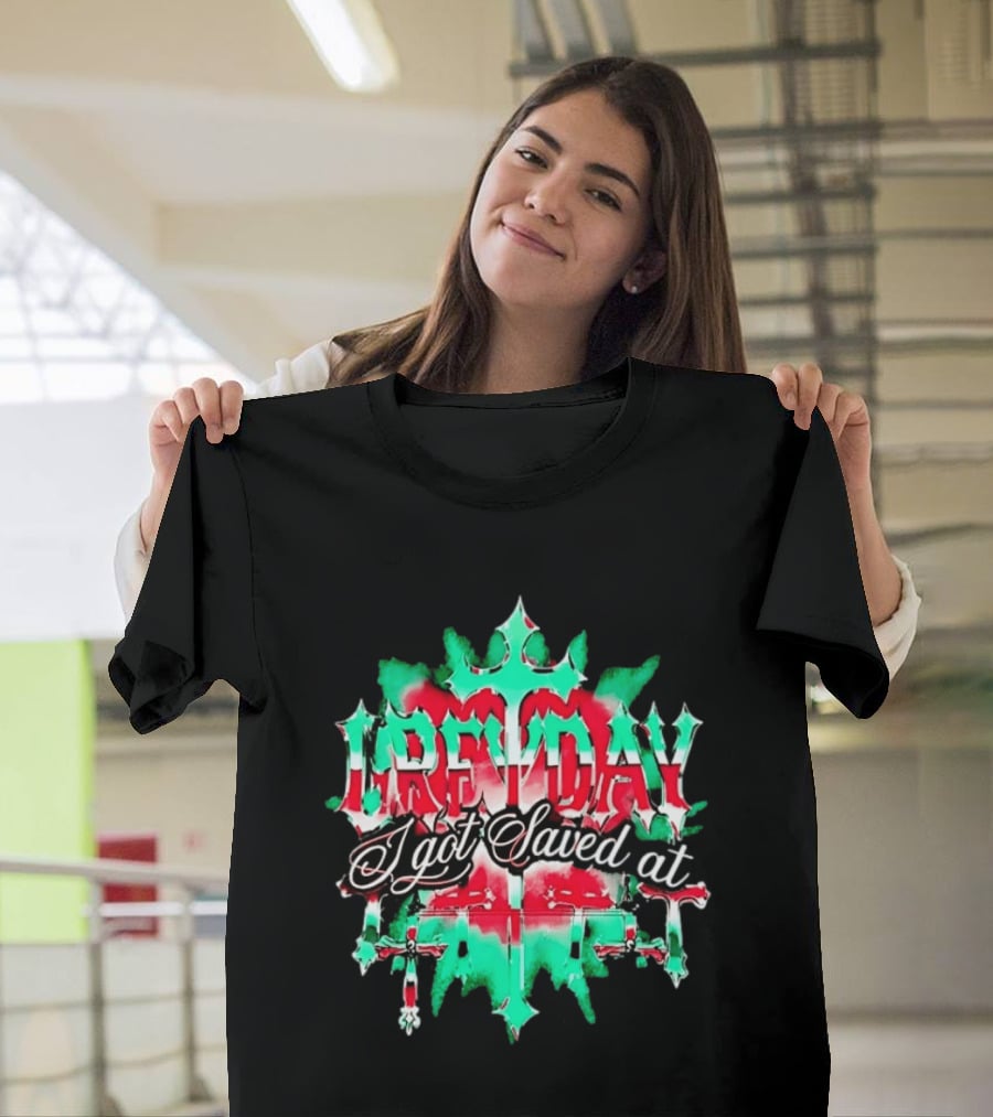 Greyday I Got Saved G59 Suicideboys Tour Cross T-Shirt