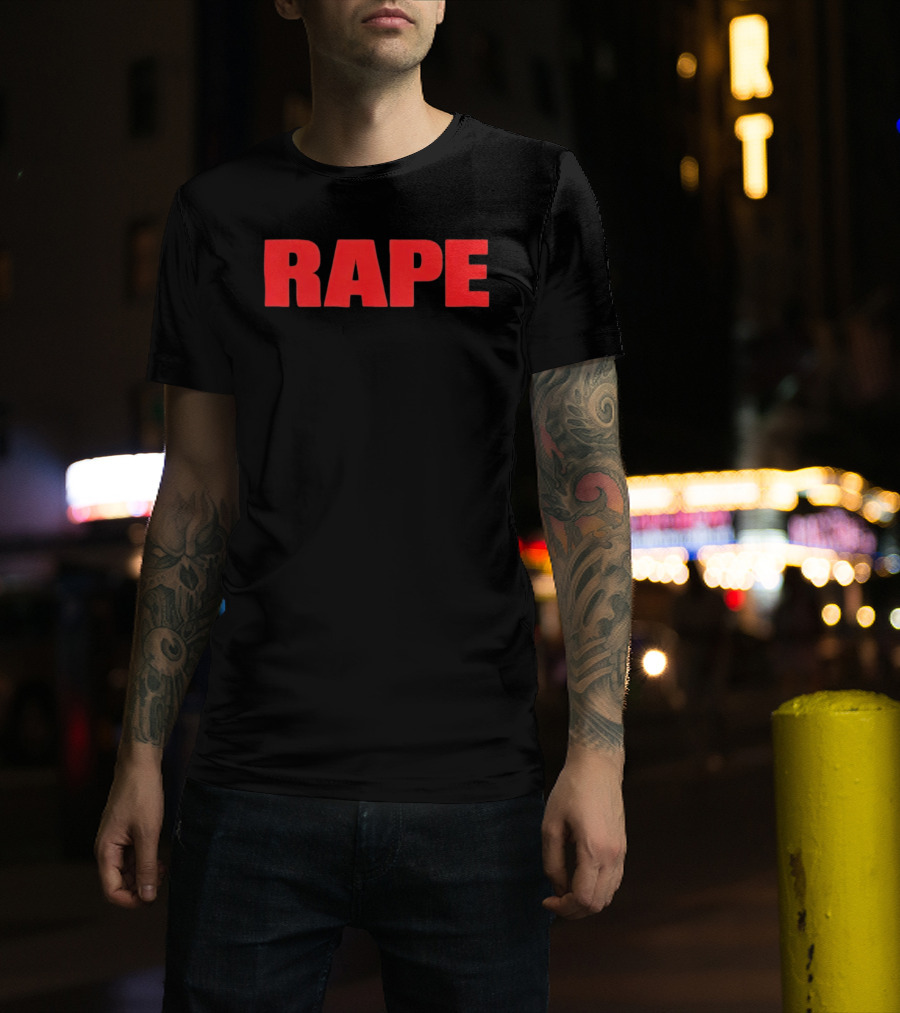Rape Red T-Shirt
