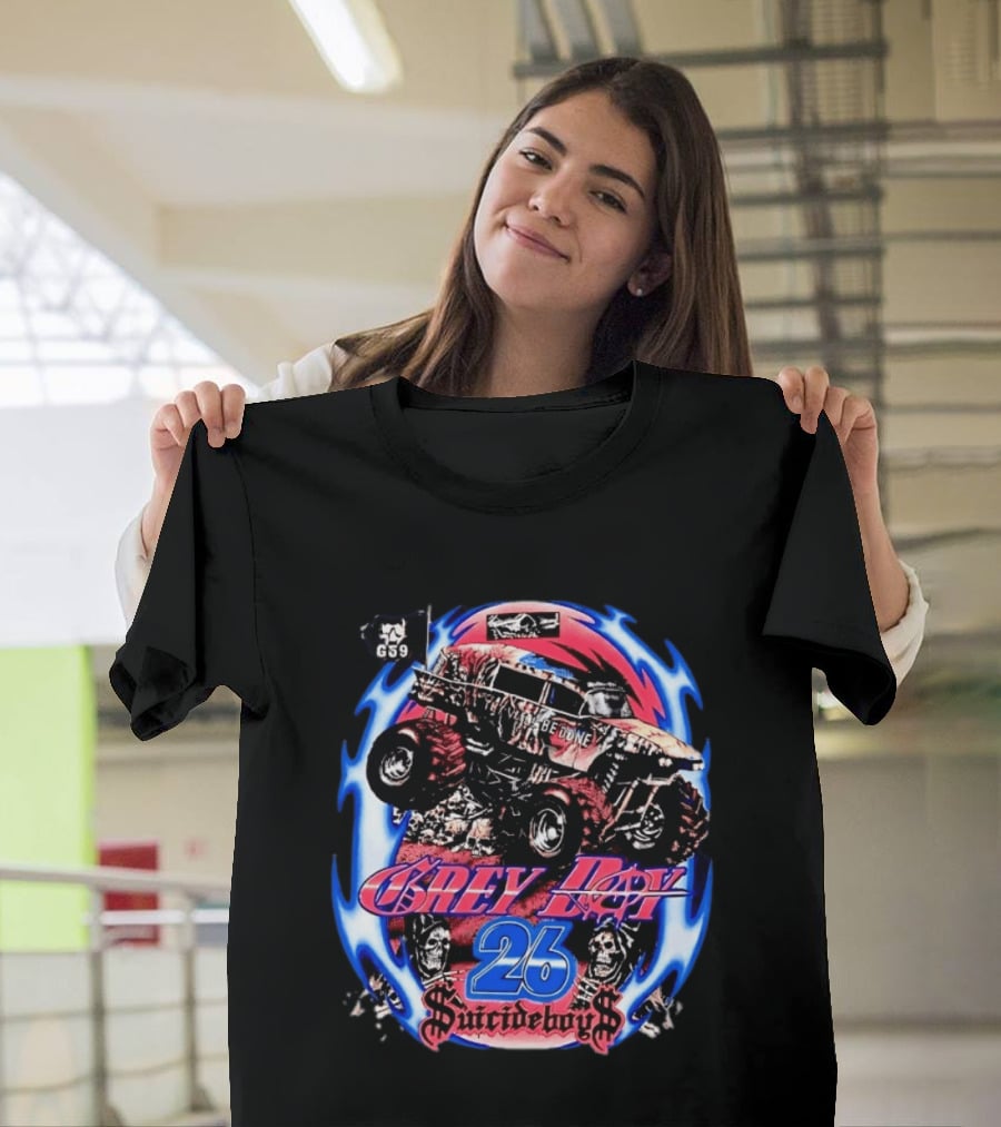 Suicideboys Grey Day 26 Monster Truck Thy Will Be Done G59 T-Shirt