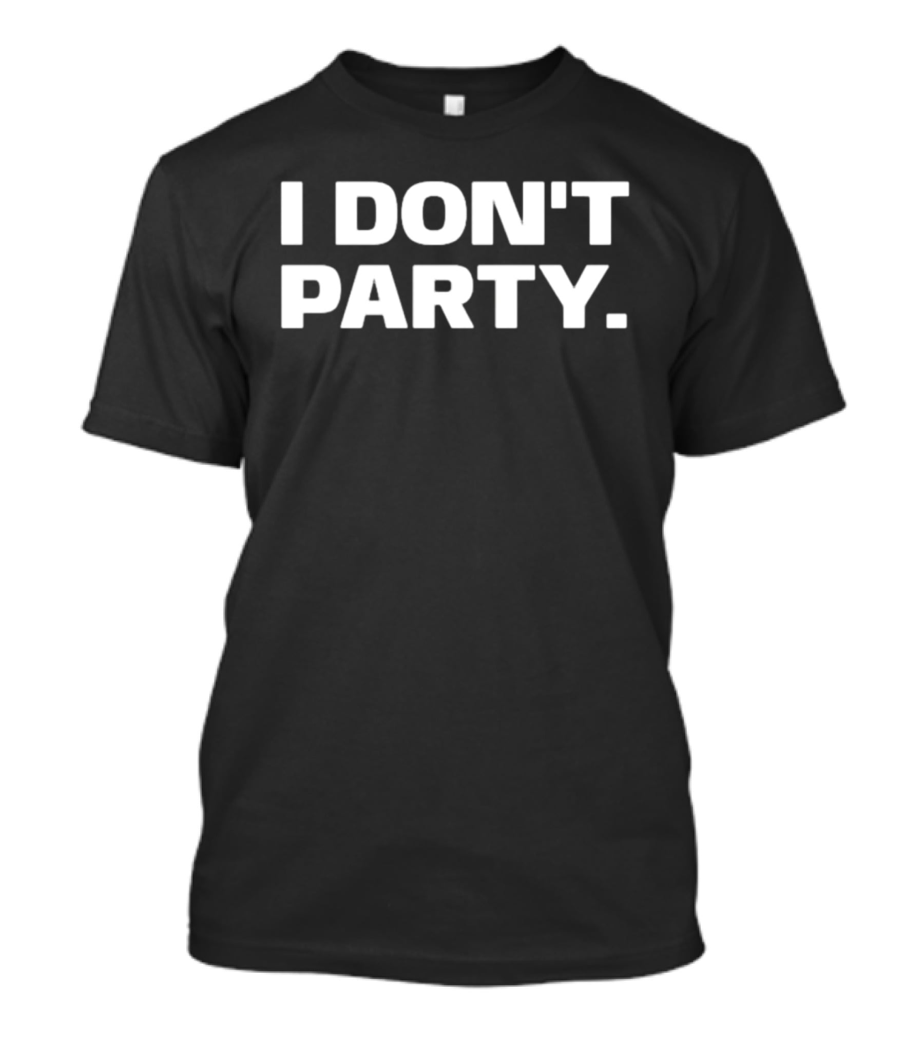 I Don't Party Introvert Social Anxiety T-Shirt