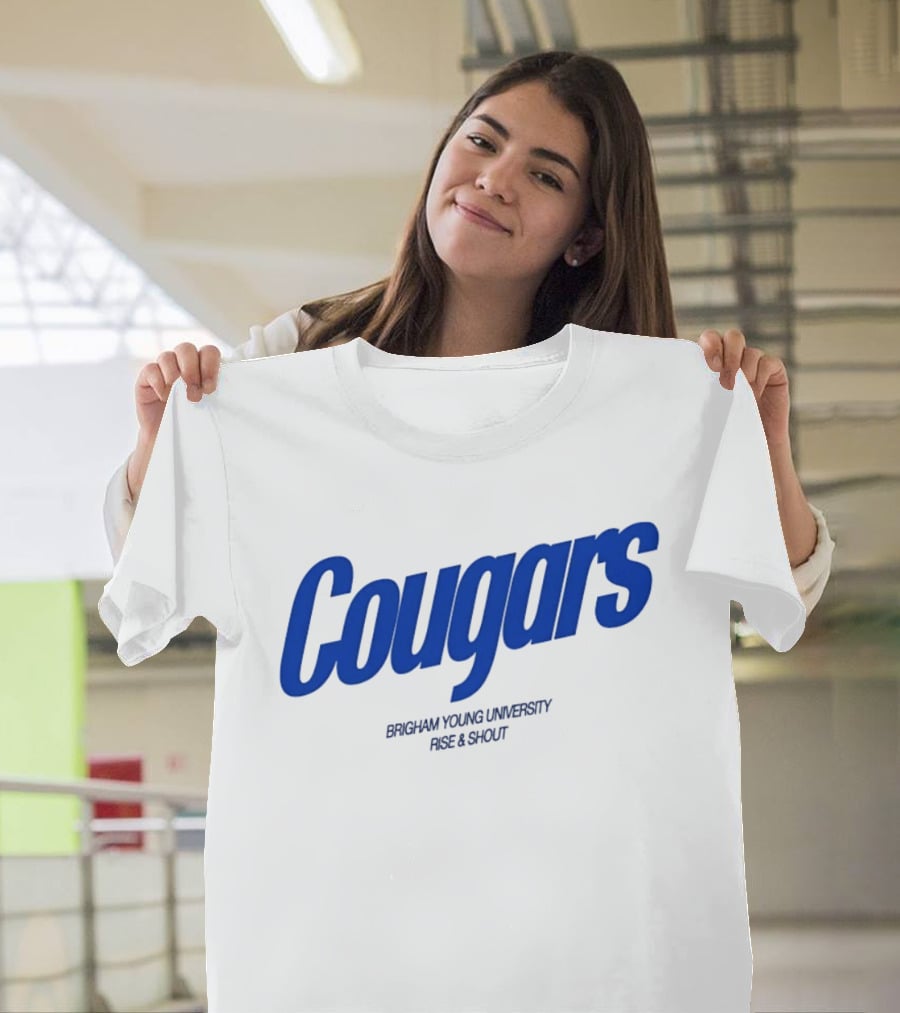 Brigham Young University Cougars Rise Shout T-Shirt