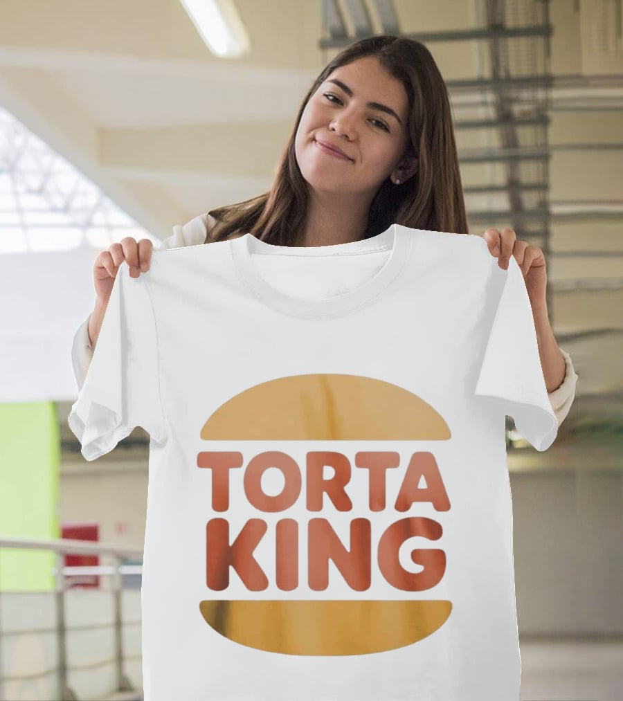Torta King Burger Mexican Food Sandwich Concept T-Shirt