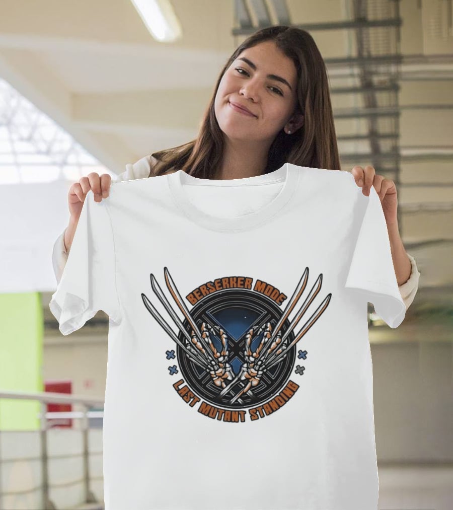 Wolverine Berserker Mode Last Mutant Standing T-Shirt
