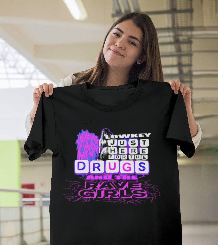 Lowkey Firehouse 666 Drugs Anti Life Rave Girls T-Shirt
