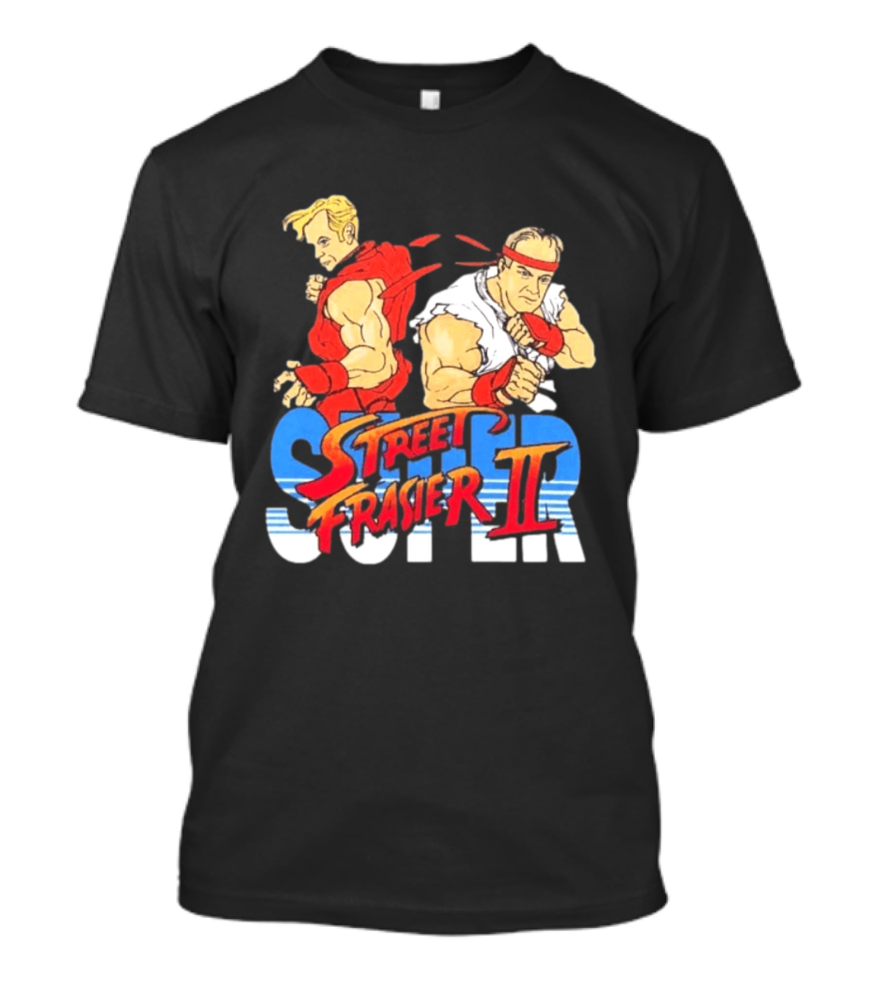 Supper Street Frasier II Retro Fighter T-Shirt