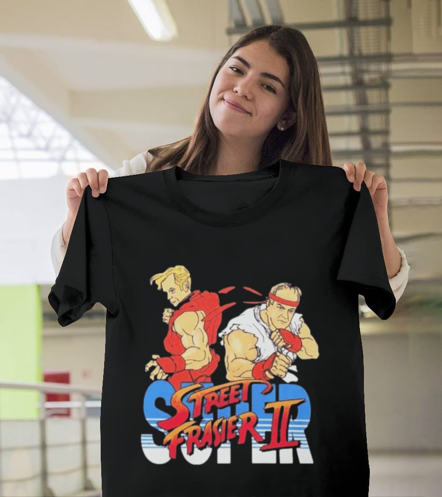 Supper Street Frasier II Retro Fighter T-Shirt