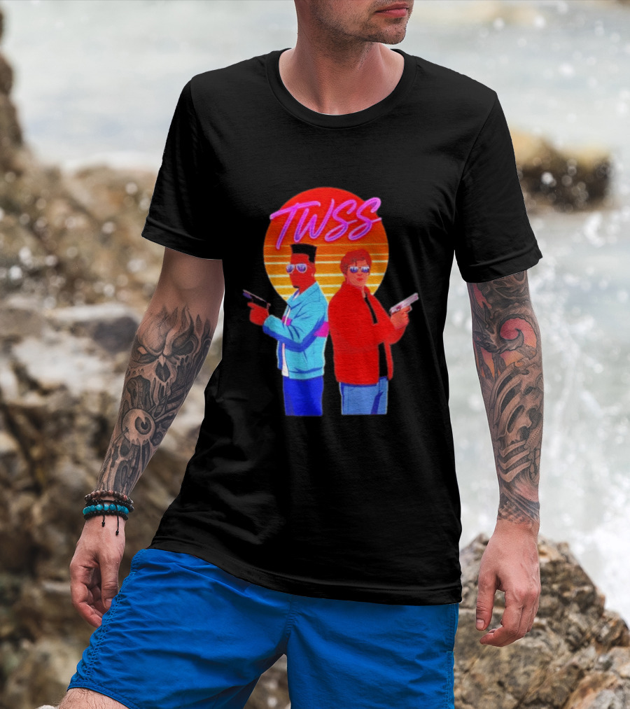 TWSS Will Jamal Retro Sunset Duo T-Shirt