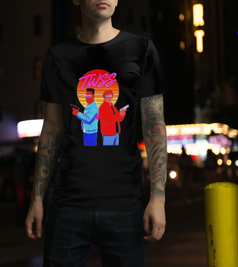 TWSS Will Jamal Retro Sunset Duo T-Shirt