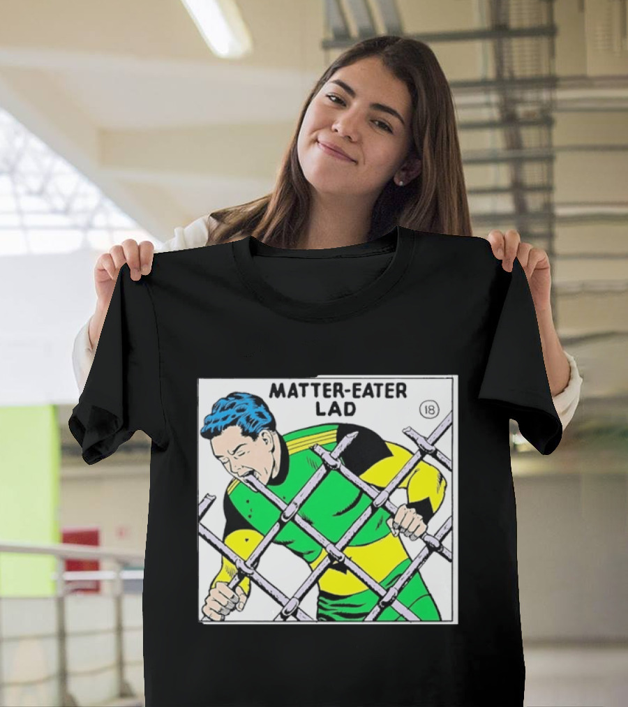 Matter Eater Lad DC Comics Retro Comic Book Panel T-Shirt