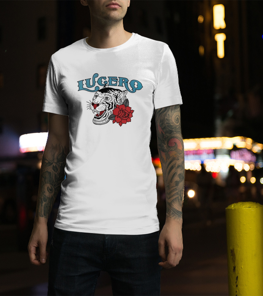 Lucero Band Tiger And Rose Rock Alternative Country T-Shirt