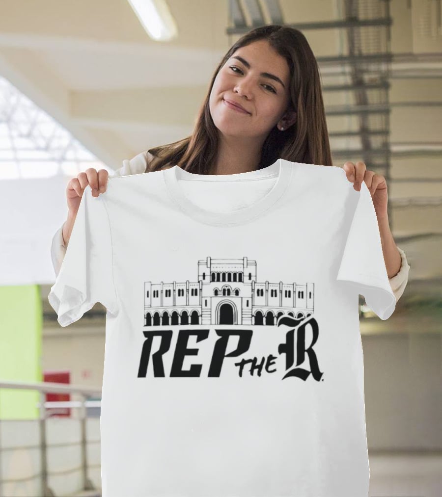 Rep The R Rice University Owls Stadium Campus College Sports T-Shirt