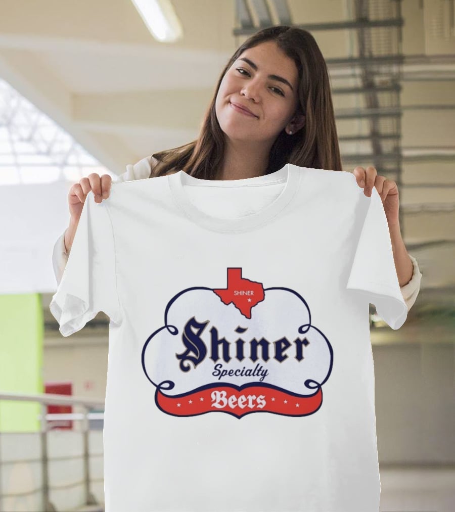 Shiner Specialty Beers Texas Map T-Shirt