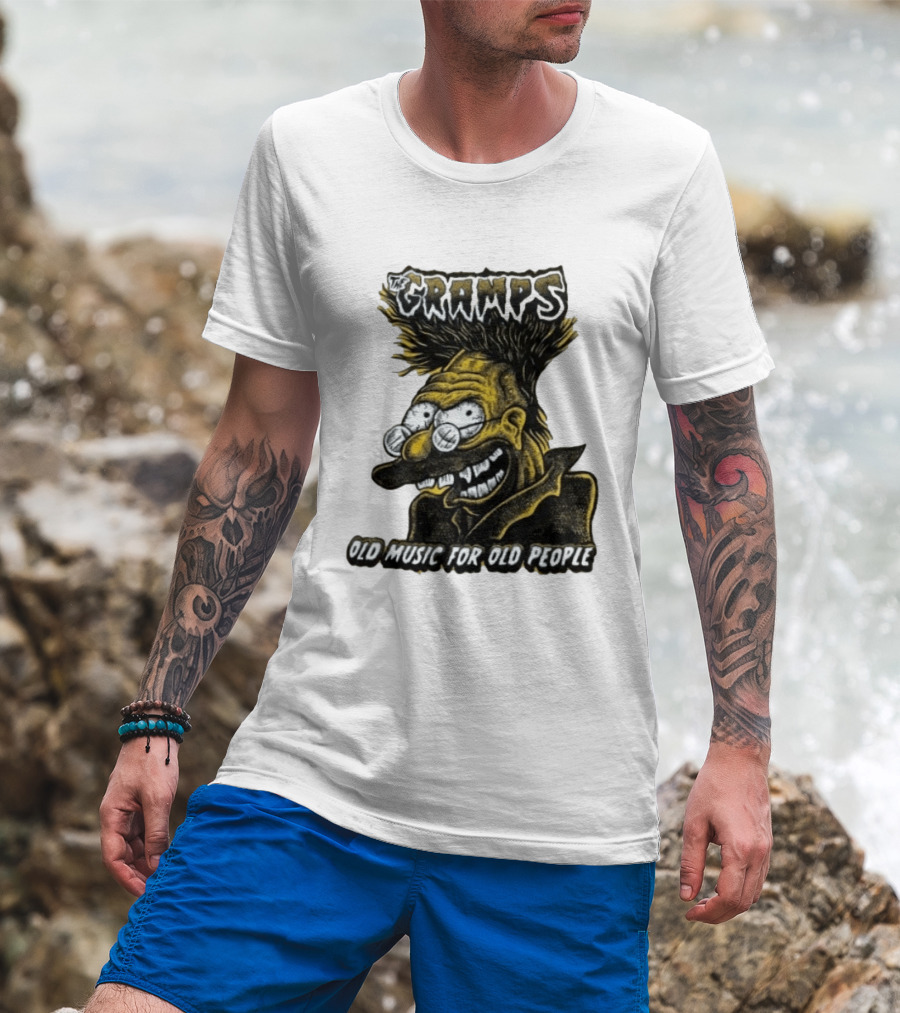 The Gramps Old Music For Old People Simpsons T-Shirt