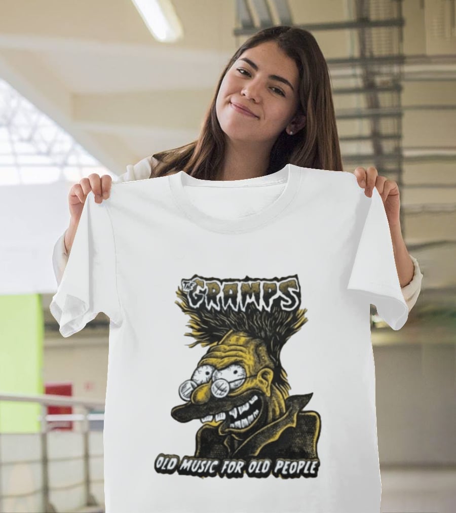 The Gramps Old Music For Old People Simpsons T-Shirt